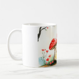 Caneca De Café Celebração do dia de os namorados do Amor