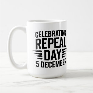 Caneca De Café Celebração do Dia de Revogação 5 de dezembro