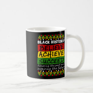 Caneca De Café Celebração do Mês da História Negra Afro-Americana