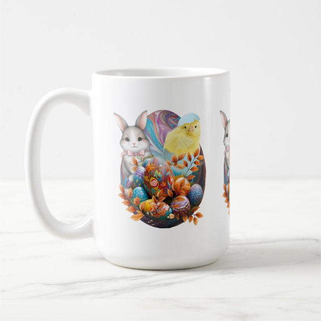 Caneca De Café Celebrações de Domingo de Páscoa (Esquerda)