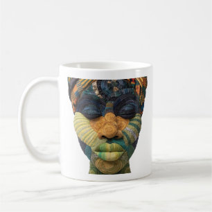 Caneca de Café Celebrando a Arte das Mulheres Quil