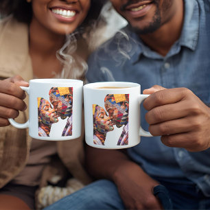 Caneca de Café Celebrando a Arte do Quilting
