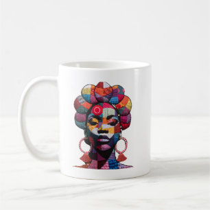 Caneca de Café Celebrando Mulheres Negras