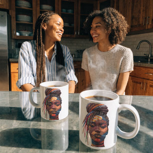 Caneca de Café Celebrando Mulheres Negras
