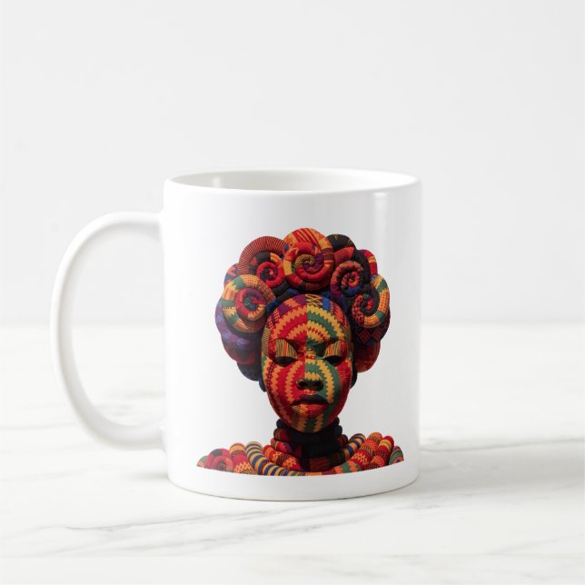 Caneca de Café Celebrando Mulheres Negras (Esquerda)