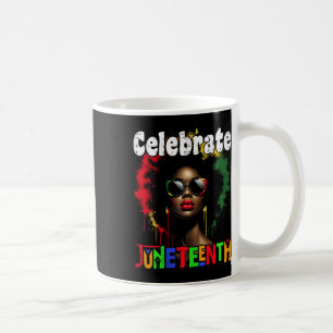 Caneca De Café Celebrar a Décima Sétima Camisa Mulheres Africanas