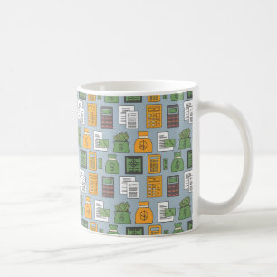 Caneca De Café Celebrar a Estação Fiscal com Humor