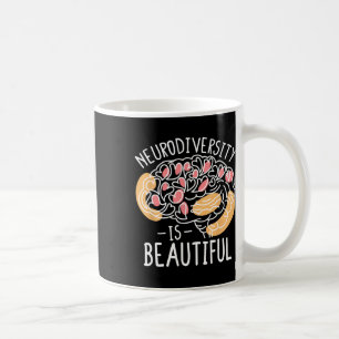 Caneca De Café Celebrar a Neurodiversidade é bonita