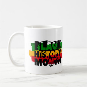 Caneca De Café Celebrar Cultura e Inspiração - História Negra