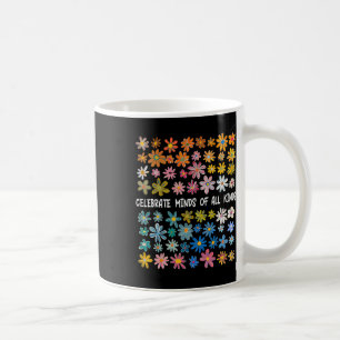Caneca De Café Celebrar Mentes De Todos Os Tipos