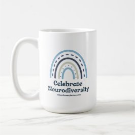 Caneca De Café Celebrar Mug de Neurodiversidade