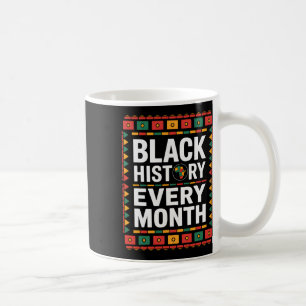 Caneca De Café Celebre a História Negra Todos os Meses África EUA