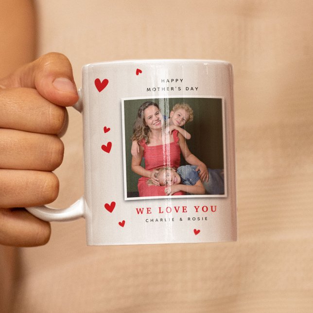 Caneca De Café Celebre a Mamãe de Coração: Dia das Mães (Criador carregado)