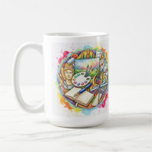 Caneca De Café Celebre o Espírito Criativo
