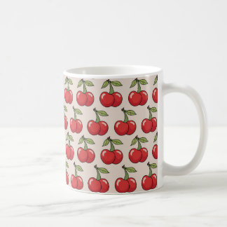 Caneca De Café Celebre seu amor pelas cerejas