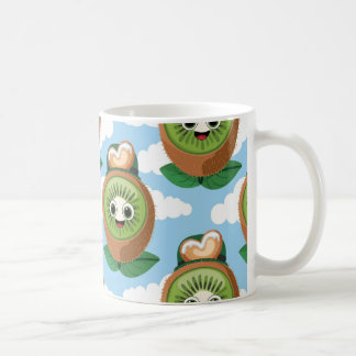 Caneca De Café Celebre seu amor por Kiwis