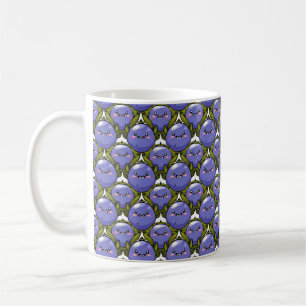 Caneca De Café Celebre seu amor por mirtilos