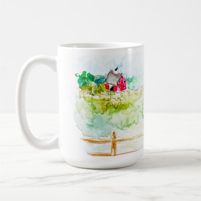 Caneca De Café Celeiro (Esquerda)