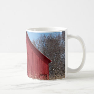 Caneca De Café Celeiro vermelho