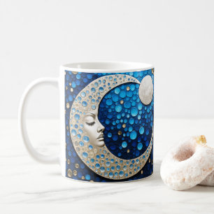 Caneca De Café Celeste: Mulher na Lua