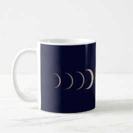 Caneca De Café Celestial moon phase