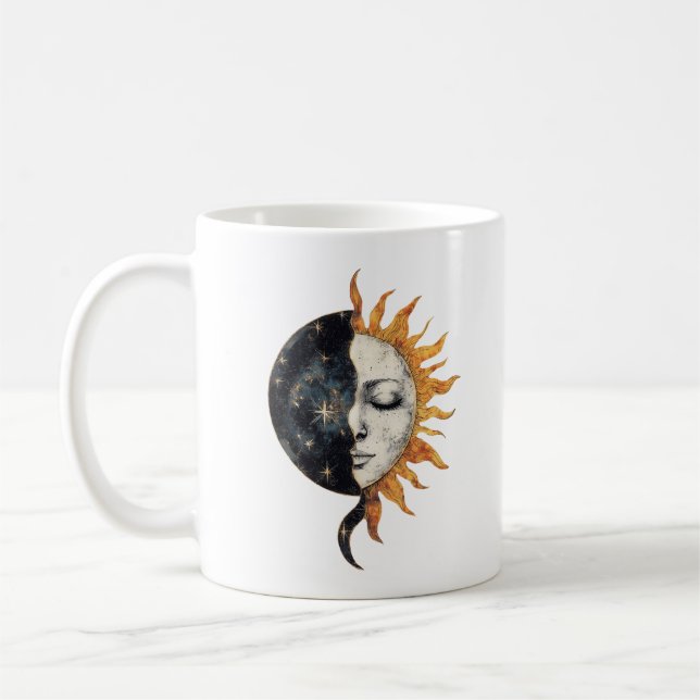 Caneca De Café Celestial Sun (Esquerda)