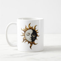 Celestial Sun e Moon Mug