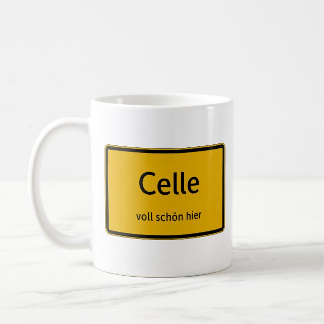 Caneca De Café Celle Tasse Kaffeetasse Teetasse (Esquerda)