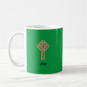 Caneca De Café "Celtic Cross - Eire"