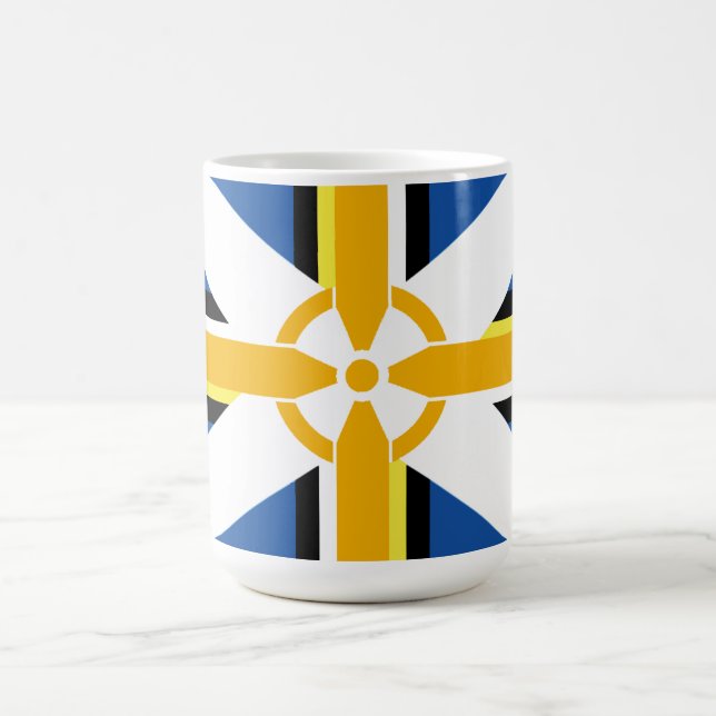Caneca De Café Celtic Kingdom Flag Mug (Centro)