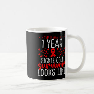 Caneca De Café Célula Falsiforme de 1 Ano de Sobrevivência de Cél
