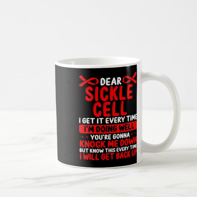 Caneca De Café Células Falsiformes Mês de Consciência Falsificada (Direita)