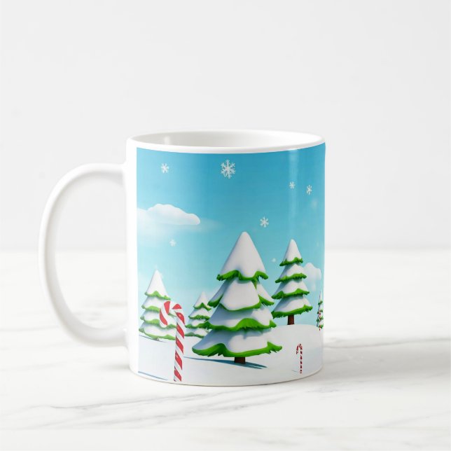 CANECA DE CAFÉ CENA DE INVERNO (Esquerda)
