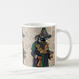 Caneca De Café Cena de Mercado da Vibrante Souk de Marrakech