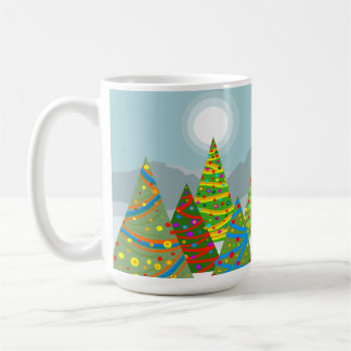 Caneca De Café Cena de Natal