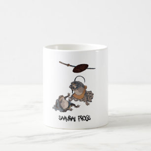 CANECA DE CAFÉ CENA DE SAPOS SAMURAI #1