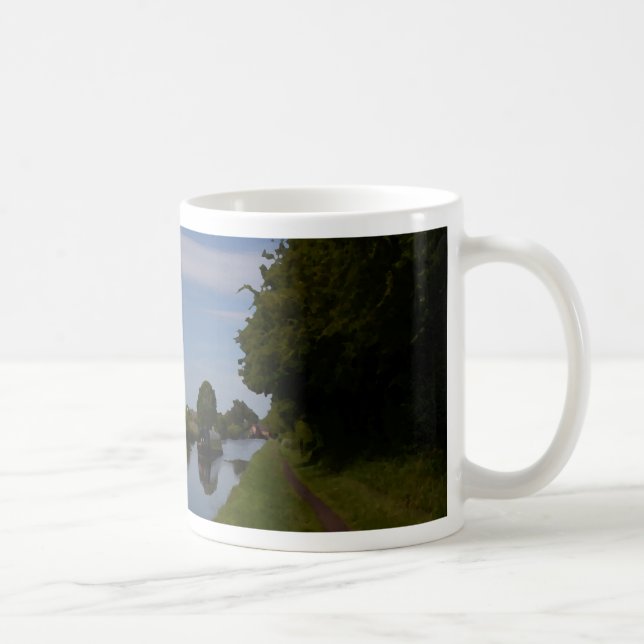 Caneca De Café Cena do Canal Inglês (Direita)