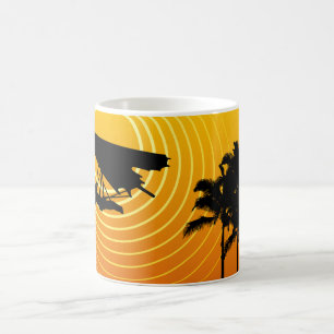 Caneca De Café cena do sol