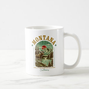 Caneca De Café Cena Natureza de Montana - Vida Selvagem, Montanha