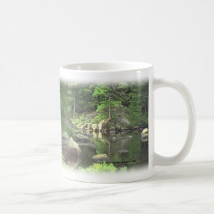 Caneca De Café Cena rochosa do lago do cup~~ do café