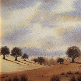 Caneca De Café cenário cênico do outono imagem original