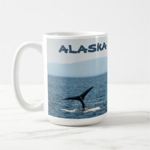 Caneca de Café Cênica Baleia Jubarte Alasca