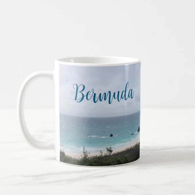Caneca de Café Cênica das Bermudas - Xícara de Pra (Esquerda)