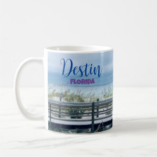 Caneca de café cênica de Destin Flórida