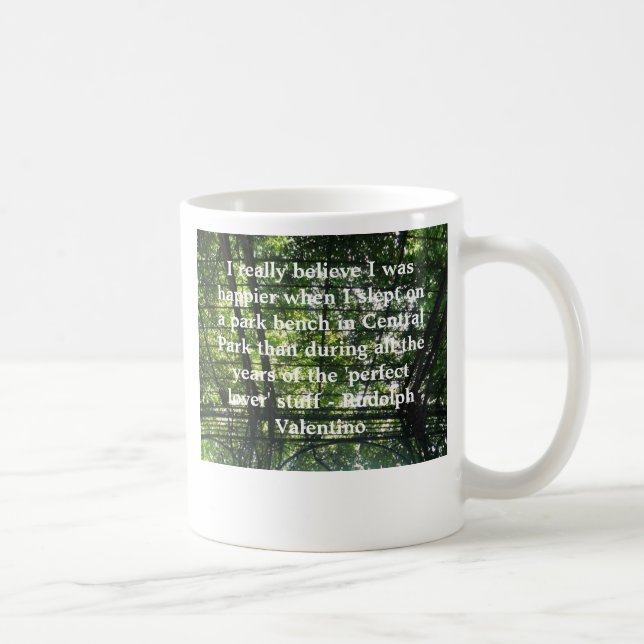 Caneca De Café Central Park - mais feliz quando. (Direita)
