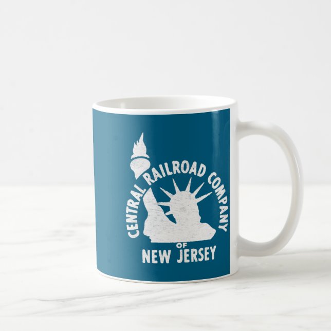 Caneca De Café Central Railroad Of New Jersey  (Direita)