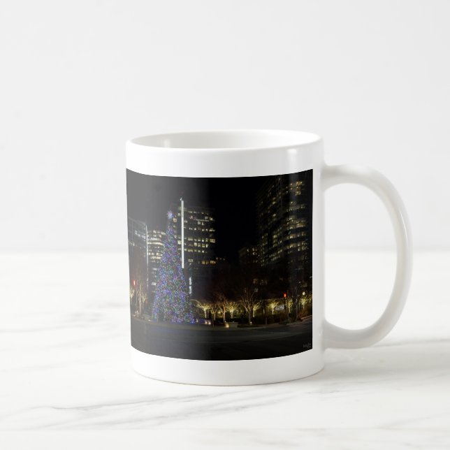 Caneca De Café Centro Dallas Christmas Coffee Mug (Direita)