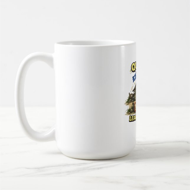 Caneca De Café Centro de Aprendizagem de Qualidade (Esquerda)