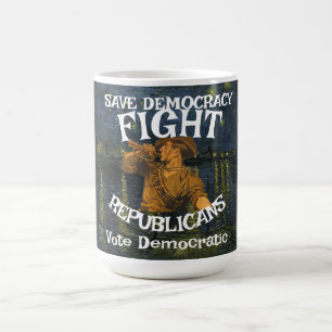 CANECA DE CAFÉ CENTRO DE DADOS DE IA FBI FEMA INTELIGÊNCIA ARTIFI