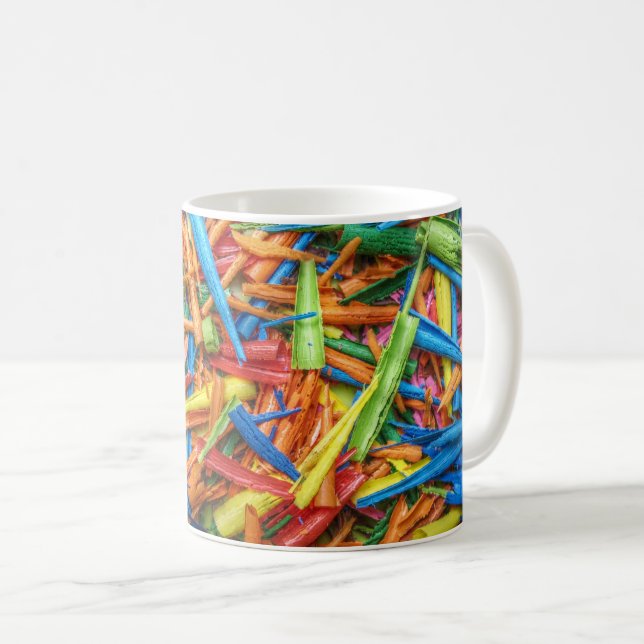 Caneca De Café Cera Lápis Arte 1 (Frente Esquerda)